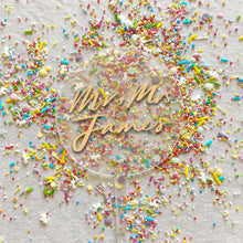 Load image into Gallery viewer, Personalised Cake Topper (Circle)