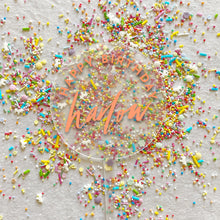 Load image into Gallery viewer, Personalised Cake Topper (Circle)