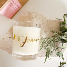 Load image into Gallery viewer, Mini Candle (Personalised) - Limited Edition