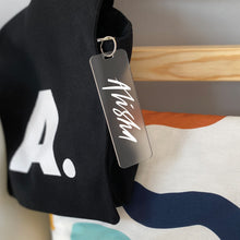 Load image into Gallery viewer, School Bag Tag / Bookmark (Personalised) - Clear