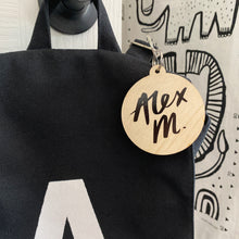 Load image into Gallery viewer, School Bag Tag (Personalised) - Plywood