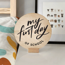 Load image into Gallery viewer, School "My First Day of (grade)" Sign
