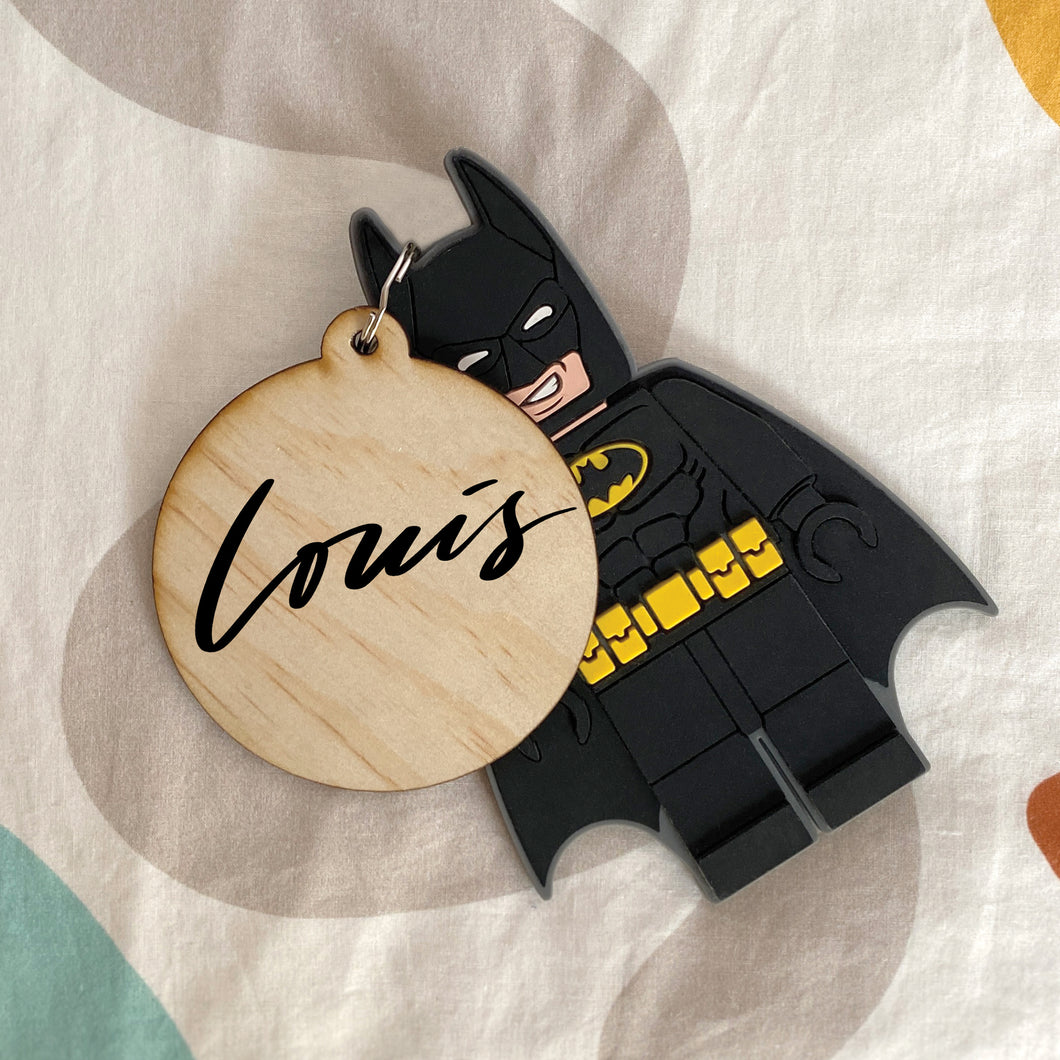 School Bag Tag (Personalised) - Plywood